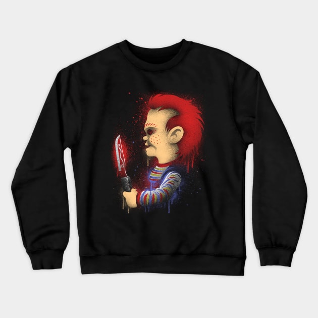 Wanna Play? Crewneck Sweatshirt by Punksthetic